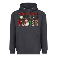 Smoke afro santa's favorite volleyball player for christ Heavyweight Hoodie - FaDigitalArtStudio