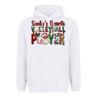 White afro santa's favorite volleyball player for christ Heavyweight Hoodie - FaDigitalArtStudio