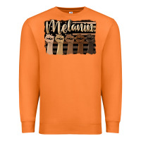 Carrot melanin american flag Premium Sweatshirt - HRA Design Shop