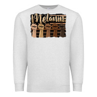 Oatmeal Heather melanin american flag Premium Sweatshirt - HRA Design Shop
