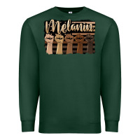 Sports Green melanin american flag Premium Sweatshirt - HRA Design Shop