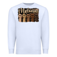 White melanin american flag Premium Sweatshirt - HRA Design Shop