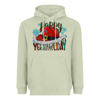 Matcha happy yeehawliday Heavyweight Hoodie - CowhideDigitalArt