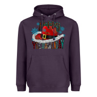 Plum happy yeehawliday Heavyweight Hoodie - CowhideDigitalArt