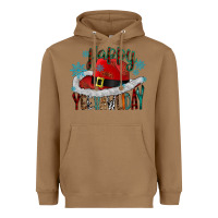 Toasted Coconut happy yeehawliday Heavyweight Hoodie - CowhideDigitalArt