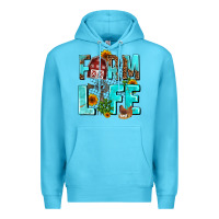 Ocean Blue farm life Premium Hoodie - AdoDesignShop