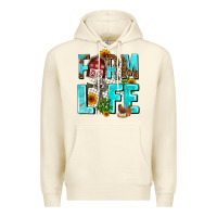 Sandshell farm life Premium Hoodie - AdoDesignShop