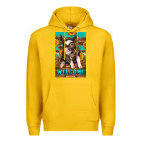 Lemon western pig garden Premium Hoodie - LillyAllenDesigns