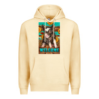 Pina Colada western pig garden Premium Hoodie - LillyAllenDesigns