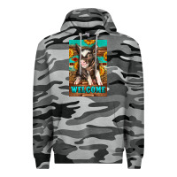 Slate Camo western pig garden Premium Hoodie - LillyAllenDesigns