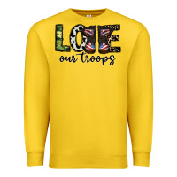 Lemon love our troops Premium Sweatshirt - CowhideDigitalArt