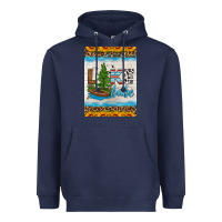 Navy lake babe air freshener Heavyweight Hoodie - HRA Design Shop