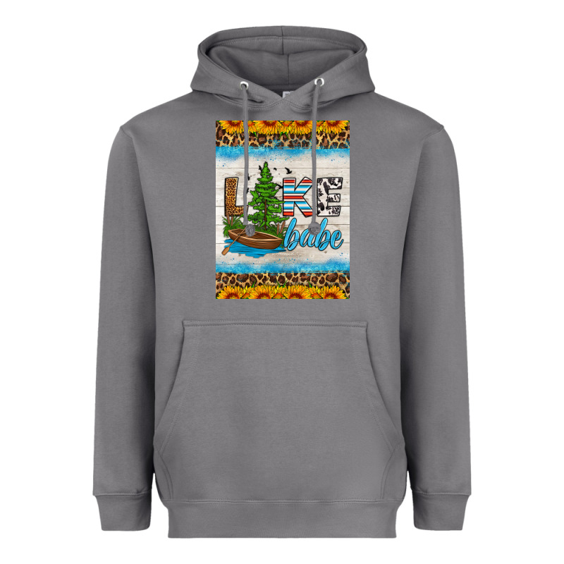 Lake Babe Air Freshener Heavyweight Hoodie by HRA Design Shop | Teevron