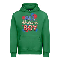 Emerald all american boy Urban Hoodie - MaliasSmallBusiness