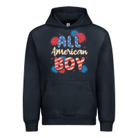 Navy all american boy Urban Hoodie - MaliasSmallBusiness