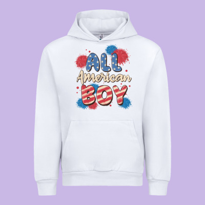 All American Boy Urban Hoodie Designed By Maliassmallbusiness