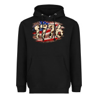 Black 4th of July 1776 Heavyweight Hoodie - Neo Western