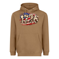 Toasted Coconut 4th of July 1776 Heavyweight Hoodie - Neo Western