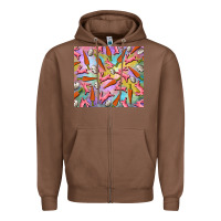 Chestnut Easter bunny carrot and quail egg Zipper Hoodie - RanaPortraitStore