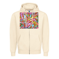 Sandshell Easter bunny carrot and quail egg Zipper Hoodie - RanaPortraitStore