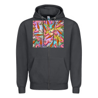 Smoke Easter bunny carrot and quail egg Zipper Hoodie - RanaPortraitStore