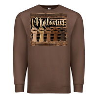 Chestnut melanin American flag Premium Sweatshirt - HRA Design Shop
