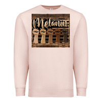 Pale Pink melanin American flag Premium Sweatshirt - HRA Design Shop