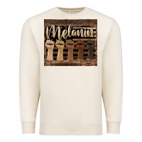 Sandshell melanin American flag Premium Sweatshirt - HRA Design Shop