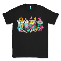 Black hairstylist coffee cups Classic Tee - texasbilliewilder