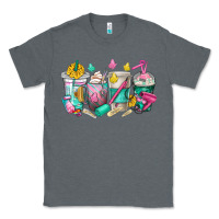 Charcoal Heather hairstylist coffee cups Classic Tee - texasbilliewilder