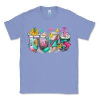 Colony Blue hairstylist coffee cups Classic Tee - texasbilliewilder