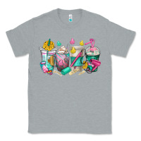 Heather Grey hairstylist coffee cups Classic Tee - texasbilliewilder