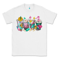 White hairstylist coffee cups Classic Tee - texasbilliewilder