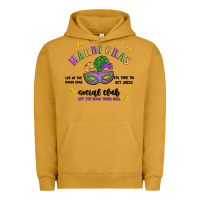Pigment Peanut Butter mardi gras social club Urban Hoodie - MaliasSmallBusiness