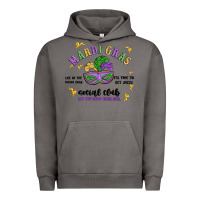 Pigment Tornado mardi gras social club Urban Hoodie - MaliasSmallBusiness