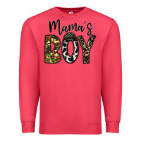 Cardinal mama's boy Premium Sweatshirt - CowhideDigitalArt