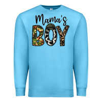 Ocean Blue mama's boy Premium Sweatshirt - CowhideDigitalArt