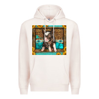 Pale Pink Western Cute Pig Premium Hoodie - LillyAllenDesigns
