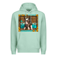 Seafoam Western Cute Pig Premium Hoodie - LillyAllenDesigns