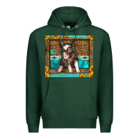 Sports Green Western Cute Pig Premium Hoodie - LillyAllenDesigns