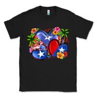 Black puerto rico hearts Classic Tee - Zillion Design Studio