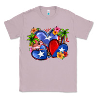 Lilac puerto rico hearts Classic Tee - Zillion Design Studio