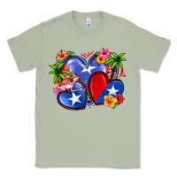 Matcha puerto rico hearts Classic Tee - Zillion Design Studio