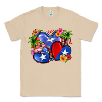 Mushroom puerto rico hearts Classic Tee - Zillion Design Studio