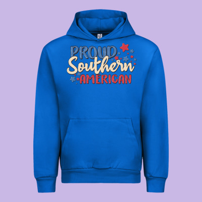 Proud Southern American Urban Hoodie Designed By Maliassmallbusiness