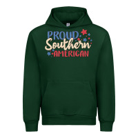 Forest Green proud southern american Urban Hoodie - MaliasSmallBusiness