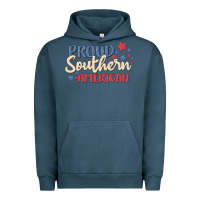 Pigment Midnight Navy proud southern american Urban Hoodie - MaliasSmallBusiness