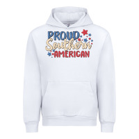 White proud southern american Urban Hoodie - MaliasSmallBusiness