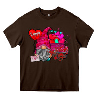 Chocolate Brown happy valentine's day Heavy Core Tee - CowhideDigitalArt