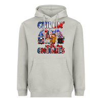 Moon Dust Chillin' with my gnomies 4th of July Heavyweight Hoodie - CowGirlArtShop